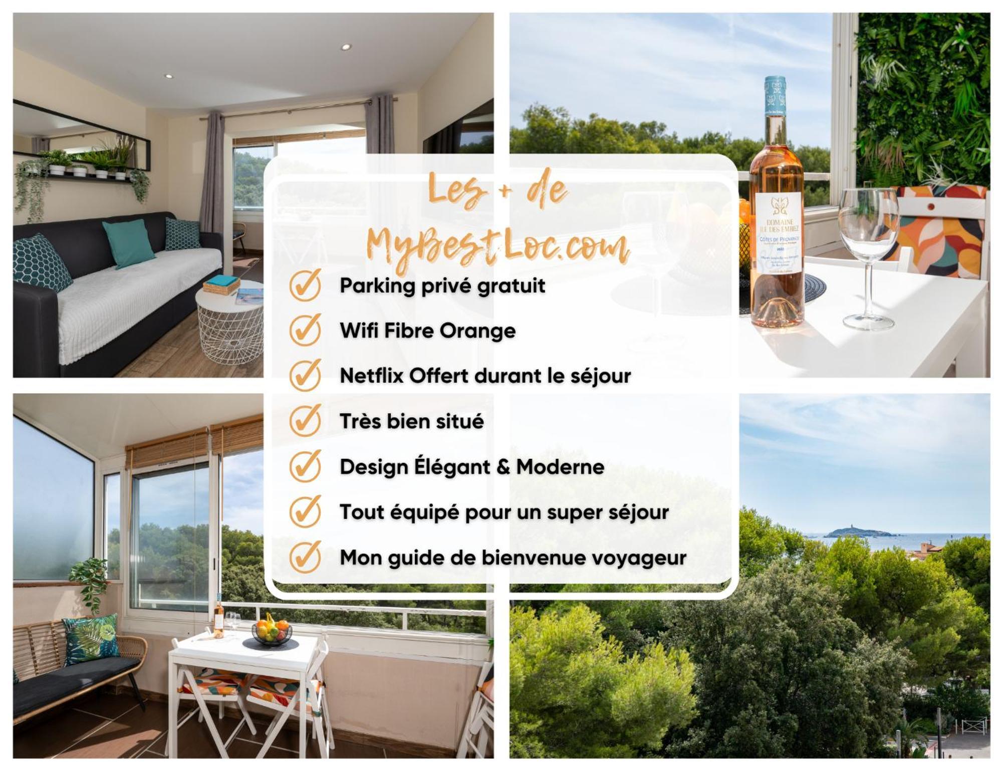 Apartamento Le Verd'o - Piscine - - Parking - Wifi - Mybestloc